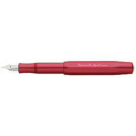 Kaweco AL Sport Fountain Pen - Aluminium Deep Red