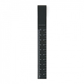 Hightide Clip Ruler - Pen Clips & Ruler - 10 cm - Black