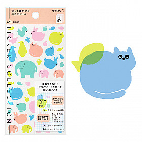 Midori Sticker Collection - Colourful Animals