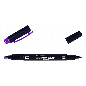 Tombow Mono Edge Highlighter - Extra Fine & Broad - Purple