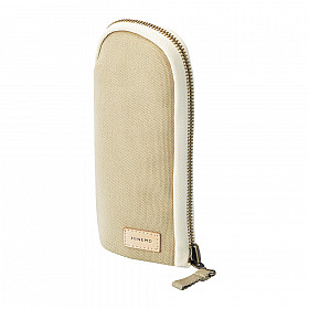 LIHIT LAB HINEMO Stand Pen Pouch - Beige