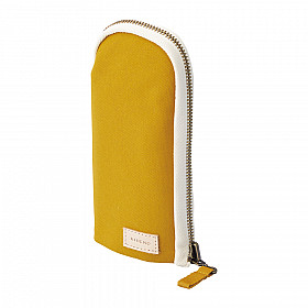LIHIT LAB HINEMO Stand Pen Pouch - Yellow