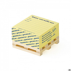 Penco Memo Block on a Pallet - Type B - While You Where Out