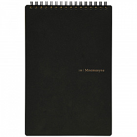 Maruman Mnemosyne Twin Ring Memo Pad - A5 - Steno Ruled - 70 pages
