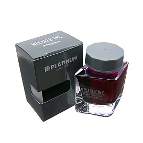 Platinum Mixable Ink Fountain Pen Ink - 20 ml - Silky Purple