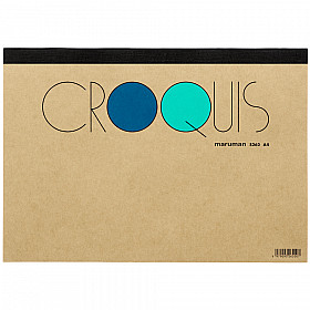 Maruman Croquis Pad - A4 - White Paper - 100 Pages
