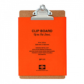 Penco Clip Board - Vertical - Size A5 - Silver Clip