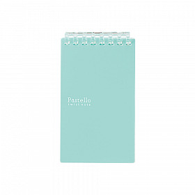 LIHIT LAB Pastello Twist Memo Mini Notebook - A7+ - 40 pages - Squared - Pastel Turquoise