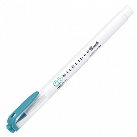 Zebra Mildliner Brush Pen - Mild Smoke Blue
