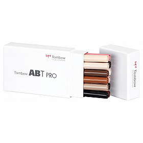 Tombow ABT PRO Alcohol-based Marker - Portrait Colours - Set of 12