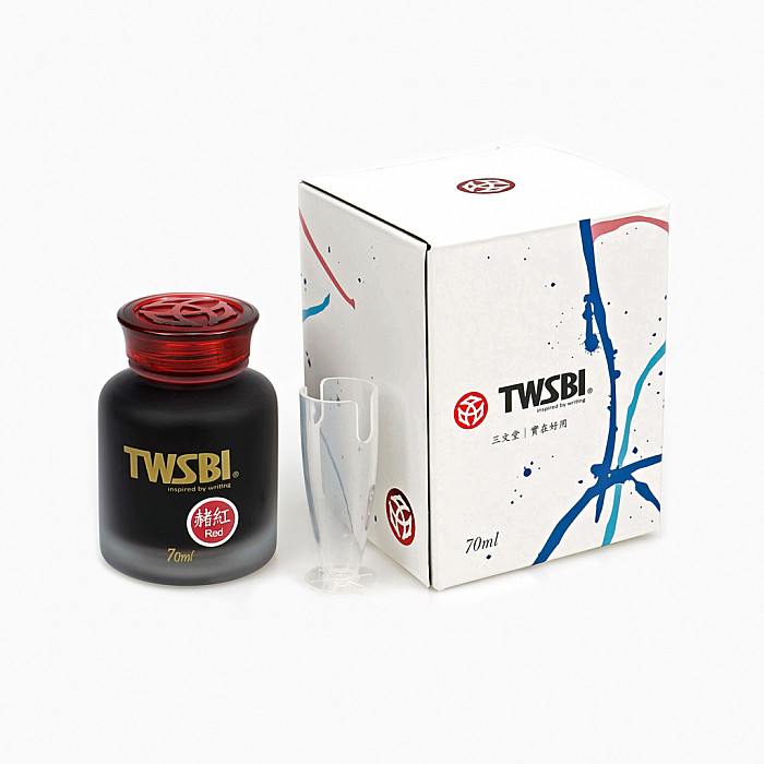 Voorwaardelijk Storing aansluiten TWSBI Vulpen Inkt : TWSBI Vulpen Inkt Inktpot - 70 ml - Red