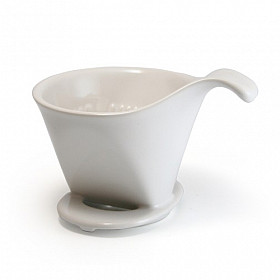 Zero Japan Ceramic Coffee Dripper L - Large - White