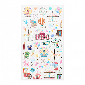 Midori Sticker Marché Collection - Amusement Park