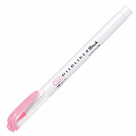 Zebra Mildliner Brush Pen - Mild Pink