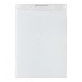 LIHIT LAB Clipboard with Stand - Vertical - Size A4 - Transparent