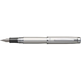 Platinum Procyon Luster Fountain Pen - Satin Silver