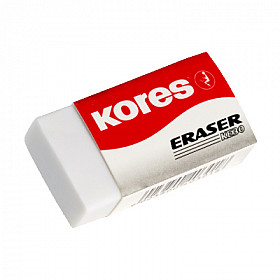 Kores KE30 Pencil Eraser - Small - White
