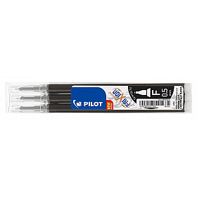 Pilot BLS-FRP5 FriXion Point Clicker Refill - Fine - Set of 3 - Black