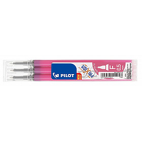 Pilot BLS-FRP5 FriXion Point Clicker Refill - Fine - Set of 3 - Pink