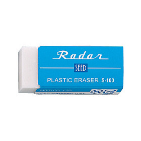 SEED Radar S-100 Plastic Eraser - Large