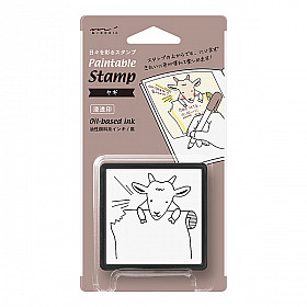 Midori Pre-Inked Stamp - Goat