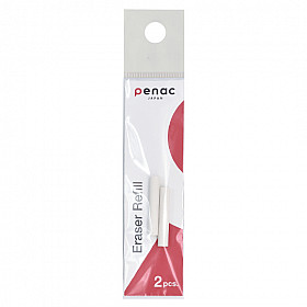 Penac ER39-PB2 Spare Eraser Refill - Set of 2 - White