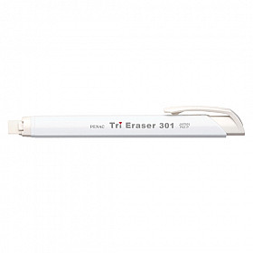 Penac Tri Eraser 301 Triangular Eraser - White