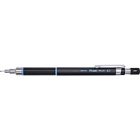 Penac Protti PRC 107 Cushion Tip Mechanical Pencil - 0.7 mm - Black/Sky Blue