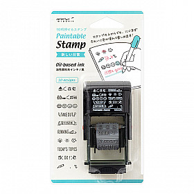 Midori Pre-Inked Rotating Stamp -  New Daily Life
