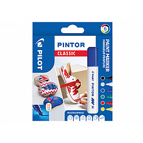 * Pilot Pintor Pigment Ink Paint Marker - Classic Mix - Medium - Set of 6