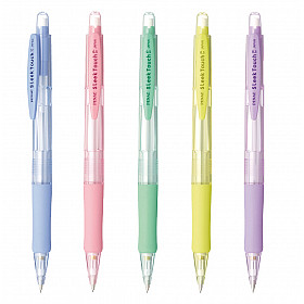Penac Sleek Touch Pastel Mechanical Pencil - 0.5 mm - Pastel Colors - Set of 5