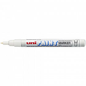 Uni-ball PX-21 Paint Marker - Fine - White