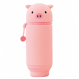 LIHIT LAB Punilabo Stand Pen Case - Big Size - Pig