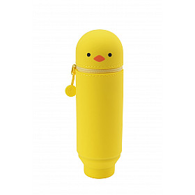 LIHIT LAB Punilabo Stand Pen Case - Yellow Chick (Limited Edition)