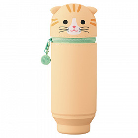 LIHIT LAB Punilabo Stand Pen Case - Big Size - Tabby Cat (Limited Edition)