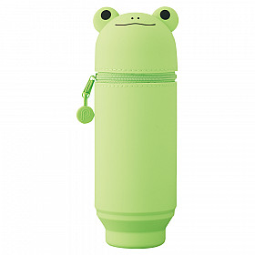 LIHIT LAB Punilabo Stand Pen Case - Big Size - Frog (Limited Edition)