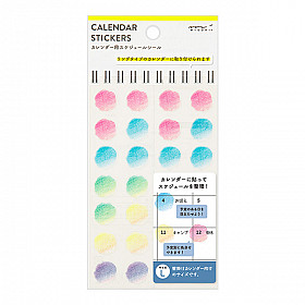 Midori Calendar Stickers - Gradient Large