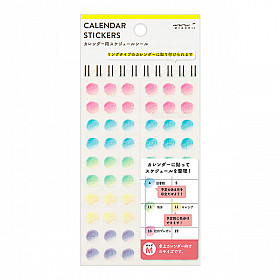 Midori Calendar Stickers - Gradient Medium