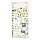 Midori Diary Color Stickers - Moss Green Colors
