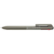 Pentel Calme-3 Multi Pen - 3 Color Ballpoint - Khaki