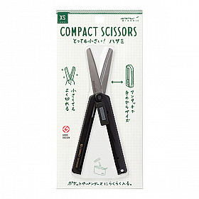 Midori XS Compact Size Scissors - Black