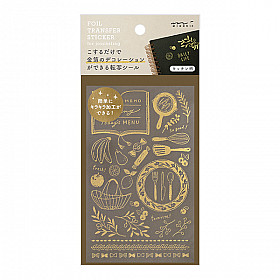 Midori Transfer Stickers for Journaling - Kitchen