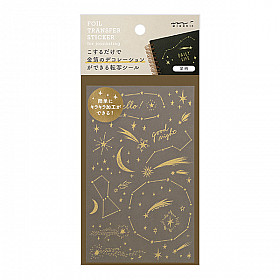 Midori Transfer Stickers for Journaling - Stars