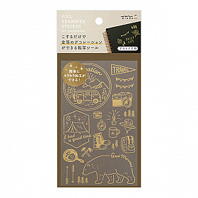 Midori Transfer Stickers for Journaling - Outdoor