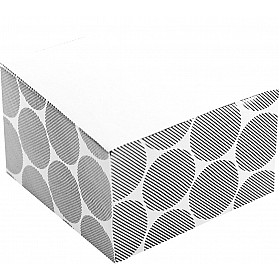Kangaro Memo Notes - Block Size 9 x 9 cm - 750 Sheets - Black/White