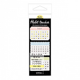 Midori Bullet Journal Sticky Notes - Habit Tracker