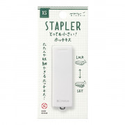 Midori XS Mini Size Stapler - White