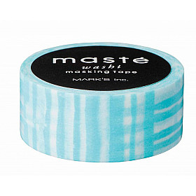 Mark's Japan Maste Washi Masking Tape - Sky Blue Brush (Limited Edition)