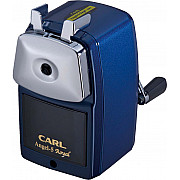 Carl Angel-5 Royal Pencil Sharpener - Metallic Blue (Premium Japanese Version)