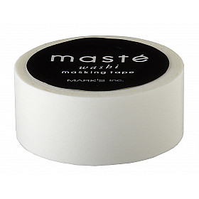 Mark's Japan Maste Washi Masking Tape - Natural White // Japanese (Limited Edition)